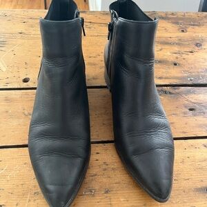Crown Vintage Black Ankle Booties